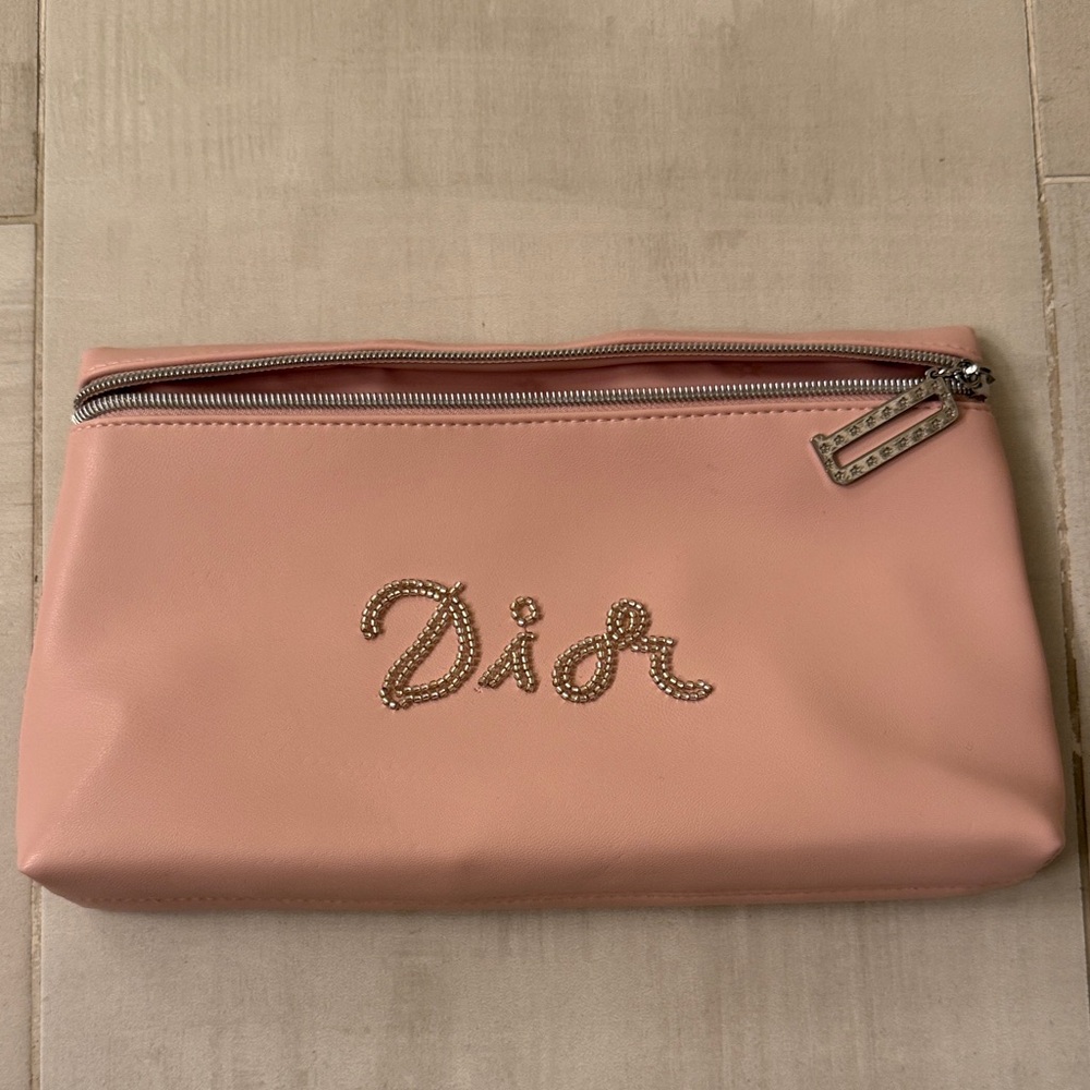 Dior Blush Pink Cosmetic Pouch